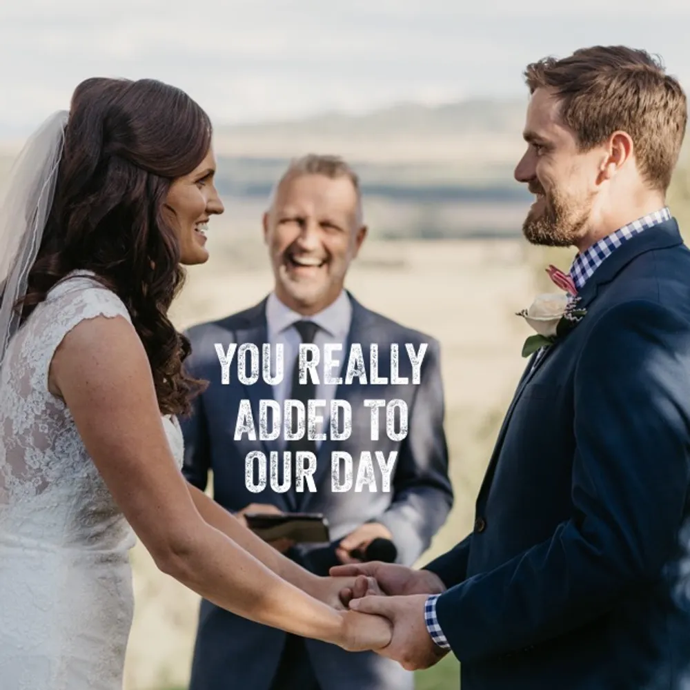 Adam & Caity testimonial