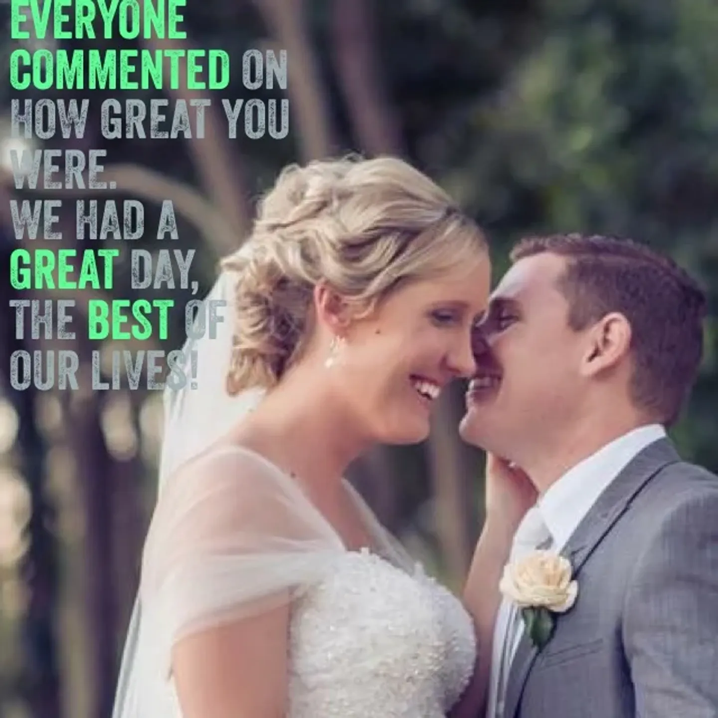 Joel & Sally - Southport Golf Club testimonial