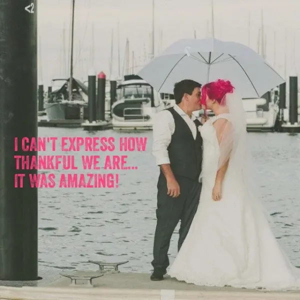 Kieron & Georgia (Royal QLD Yacht Squadron) testimonial